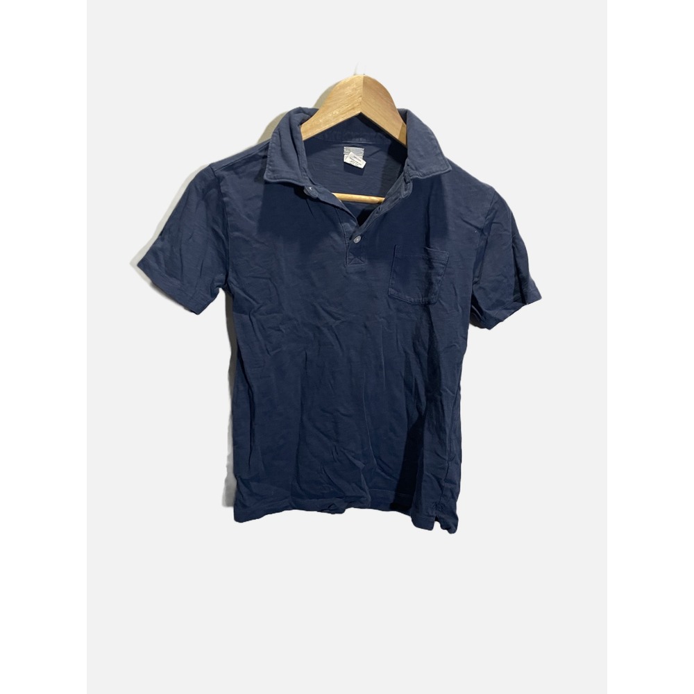 Crewcuts Polo Shirt Kids Size 12 Navy Blue Cotton Short Sleeve Casual Classic‎